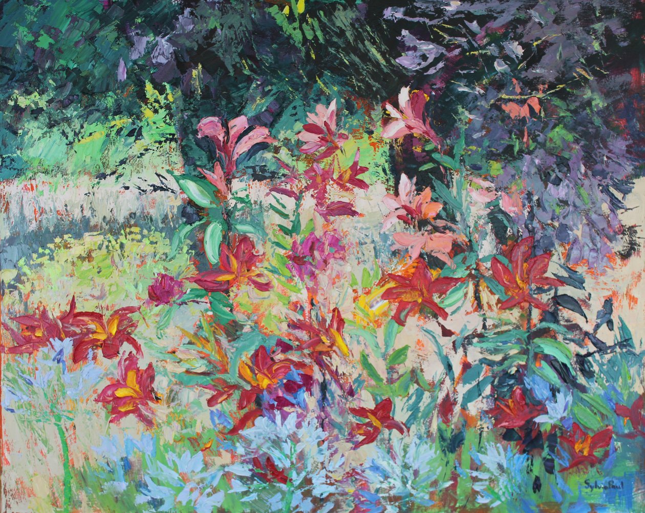 Lily Garden 作者 西尔维娅·保罗
