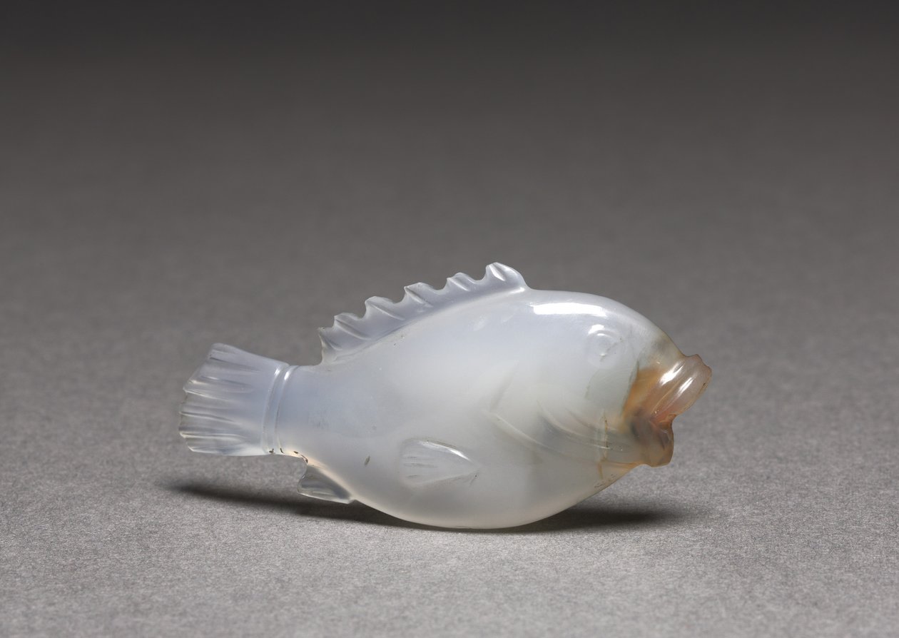 鱼宝石，约250-350年（岩石晶体 作者 叙利亚叙利亚