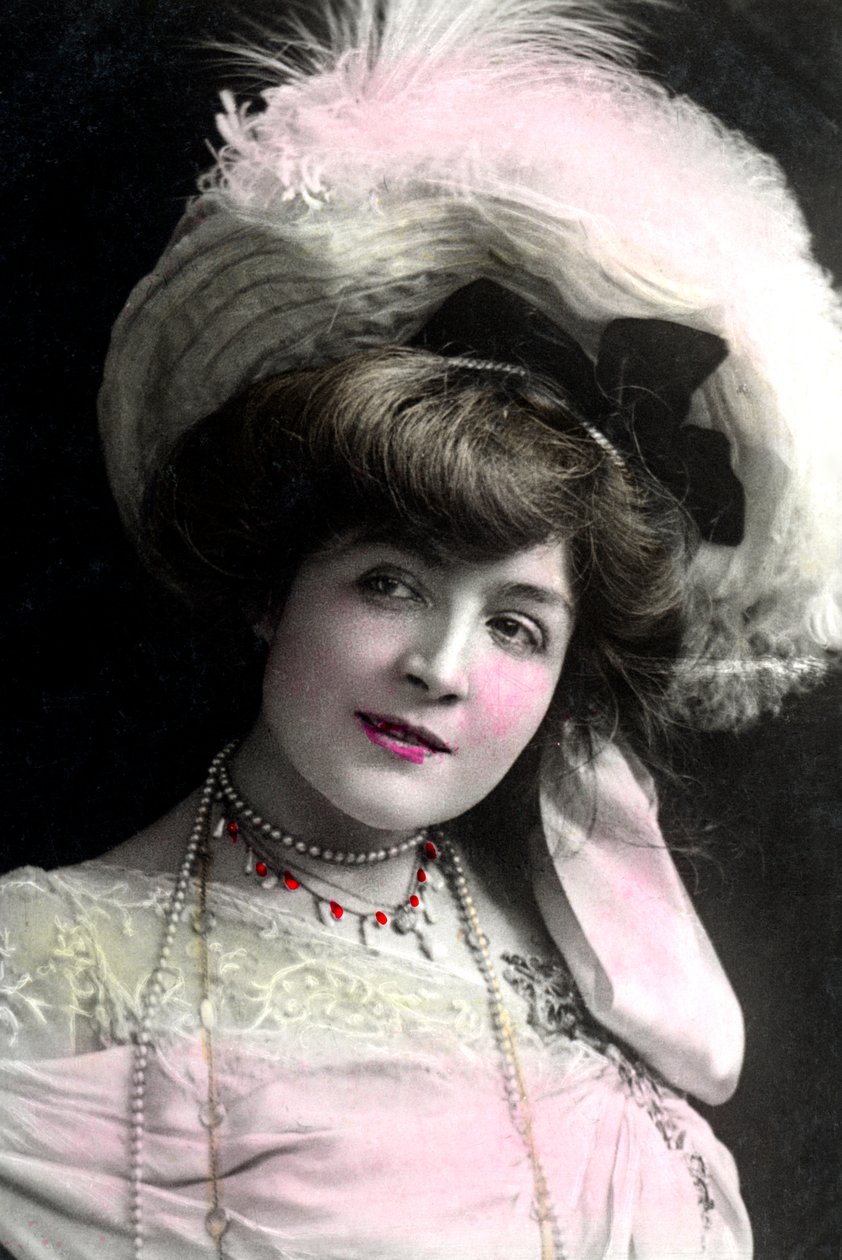 Cora Brown-Potter 1857-1936，美国女演员，20世纪初。 作者 特纳
