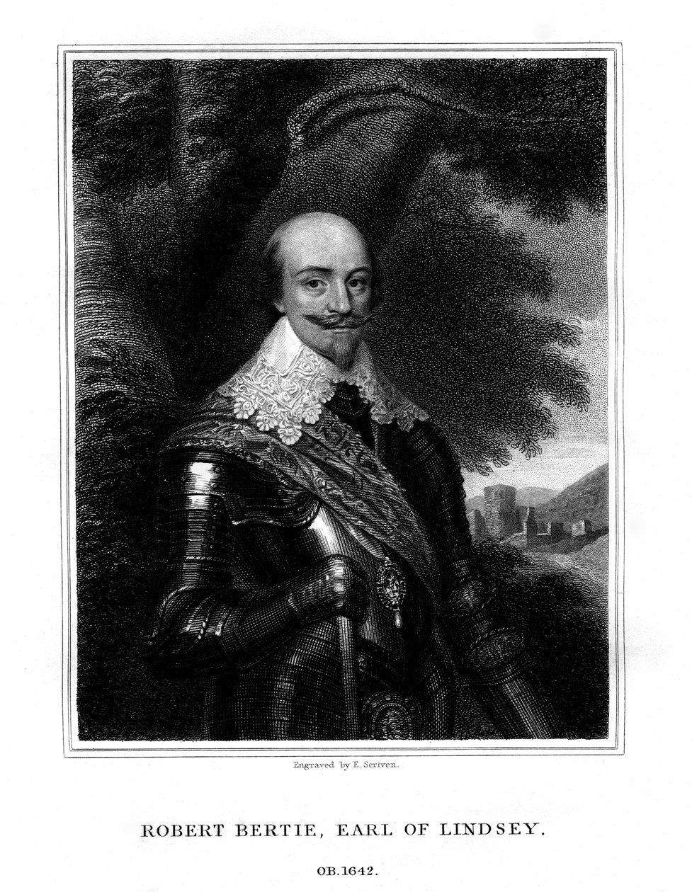 罗伯特·伯蒂（Robert Bertie），林赛第一伯爵，1827年。 作者 TA院长