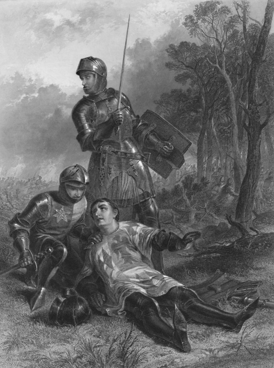 沃里克伯爵亨利六世的去世，c1870年 作者 布朗