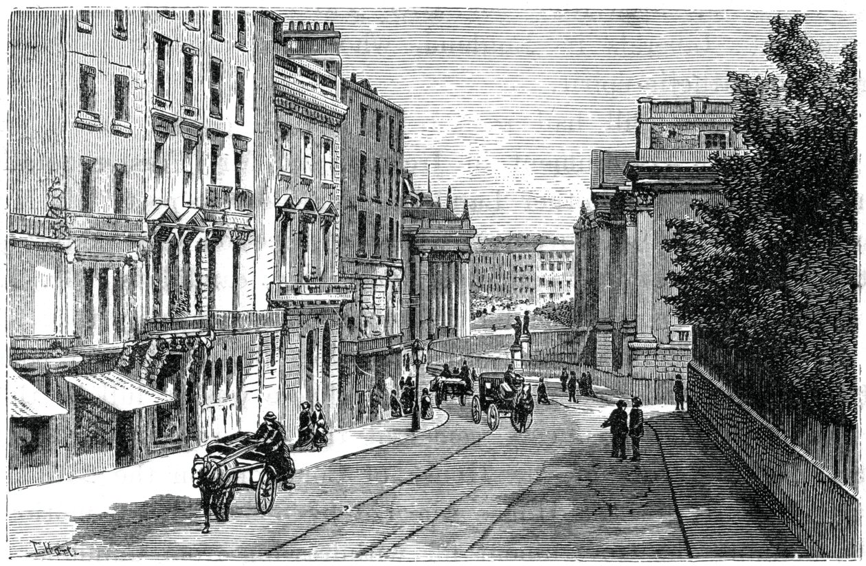 1900年，都柏林格拉夫顿街（Grafton Street）。 作者 哈特