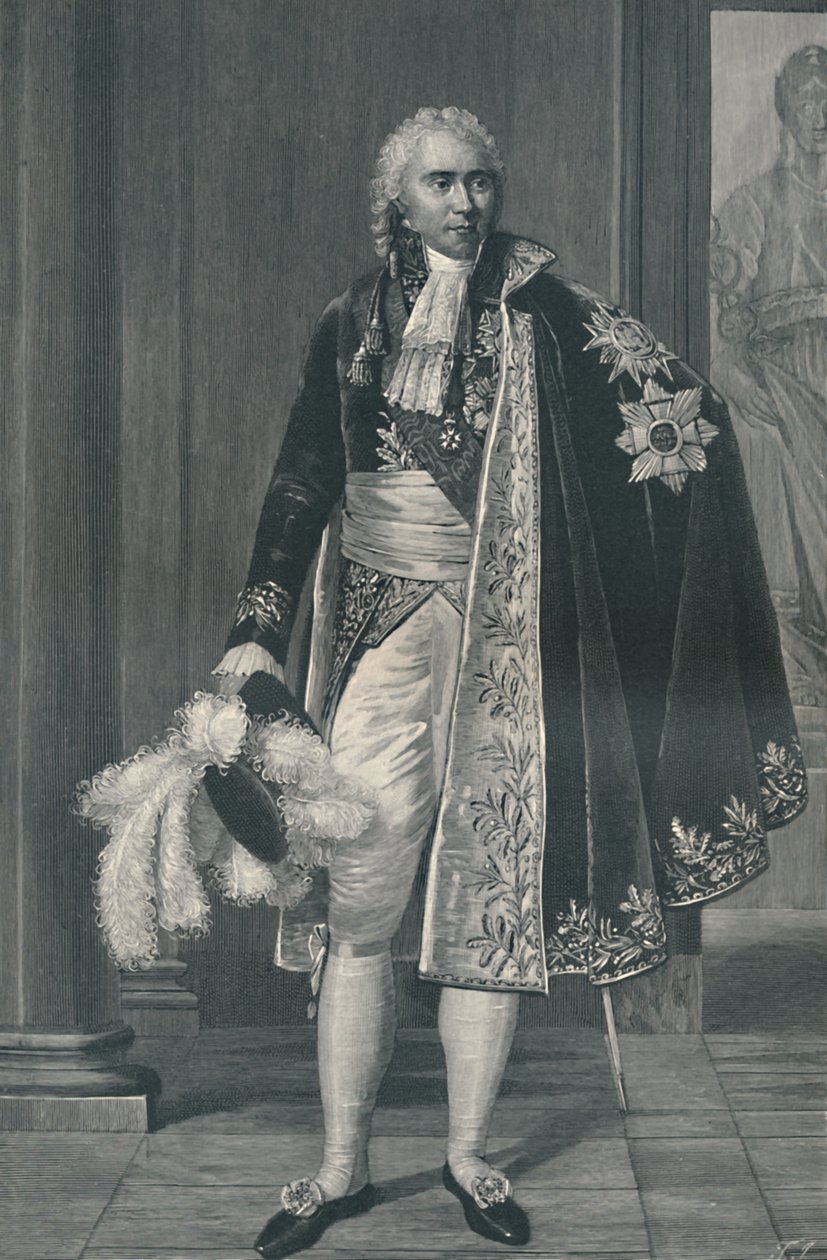 侯格斯·伯纳德·马雷（Hugues-Bernard Maret），巴萨诺公爵，摄于1896年，c1800年 作者 约翰逊