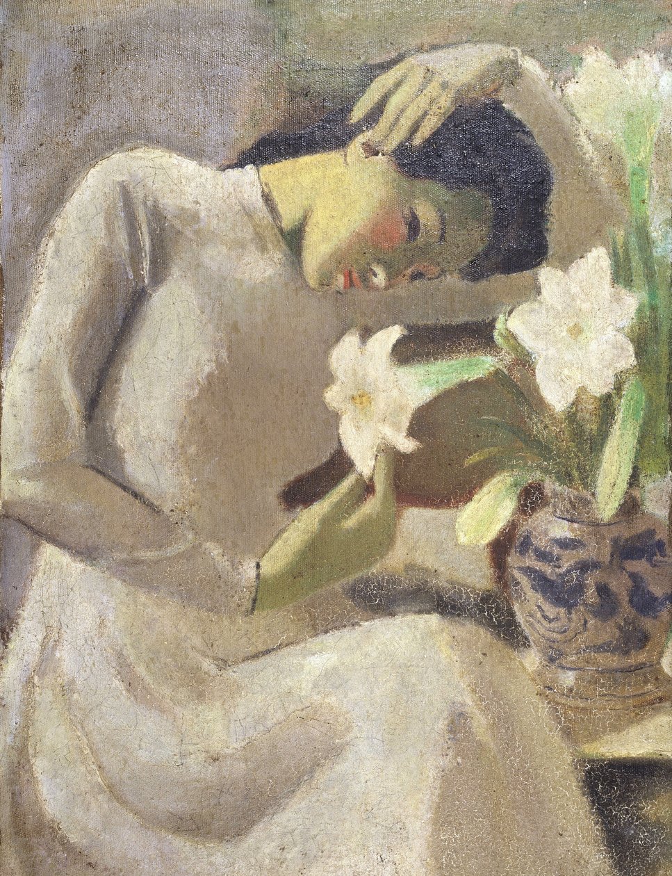 Fo Ngoc Van 创作的布面油画 作者 杜五云