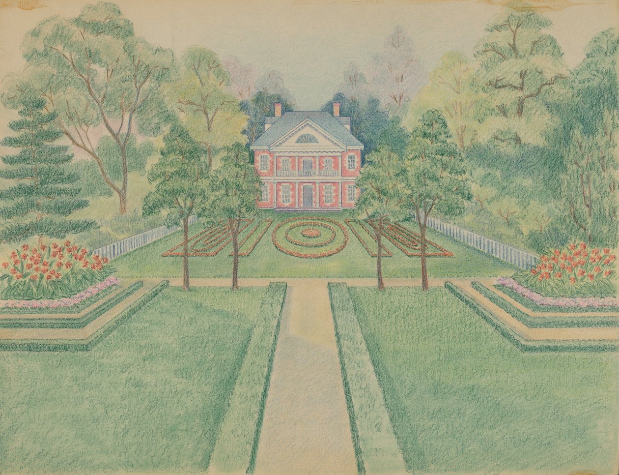 N.W. Stuyvesant住宅，约1936年。 作者 Tabea 袜子