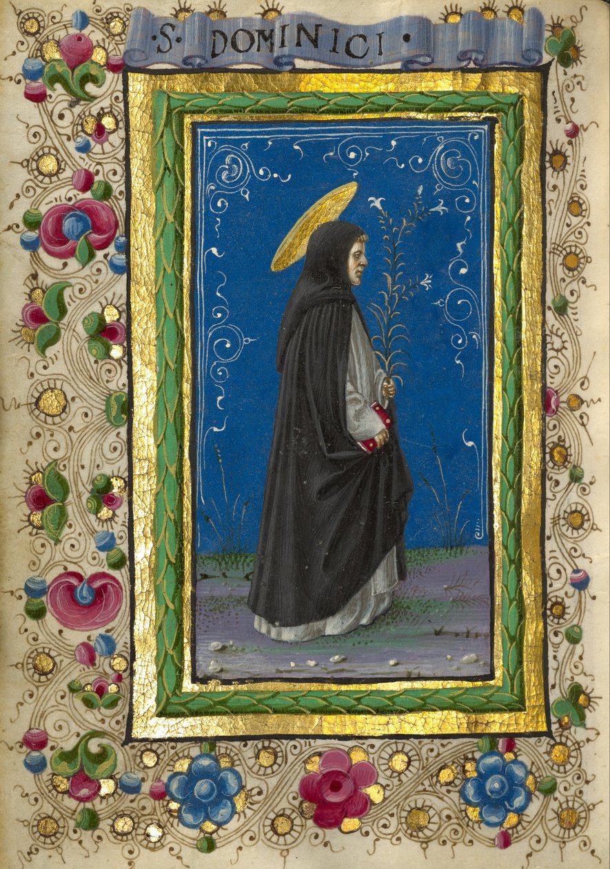 圣多米尼克 作者 塔迪奥·克里维利（Taddeo Crivelli）