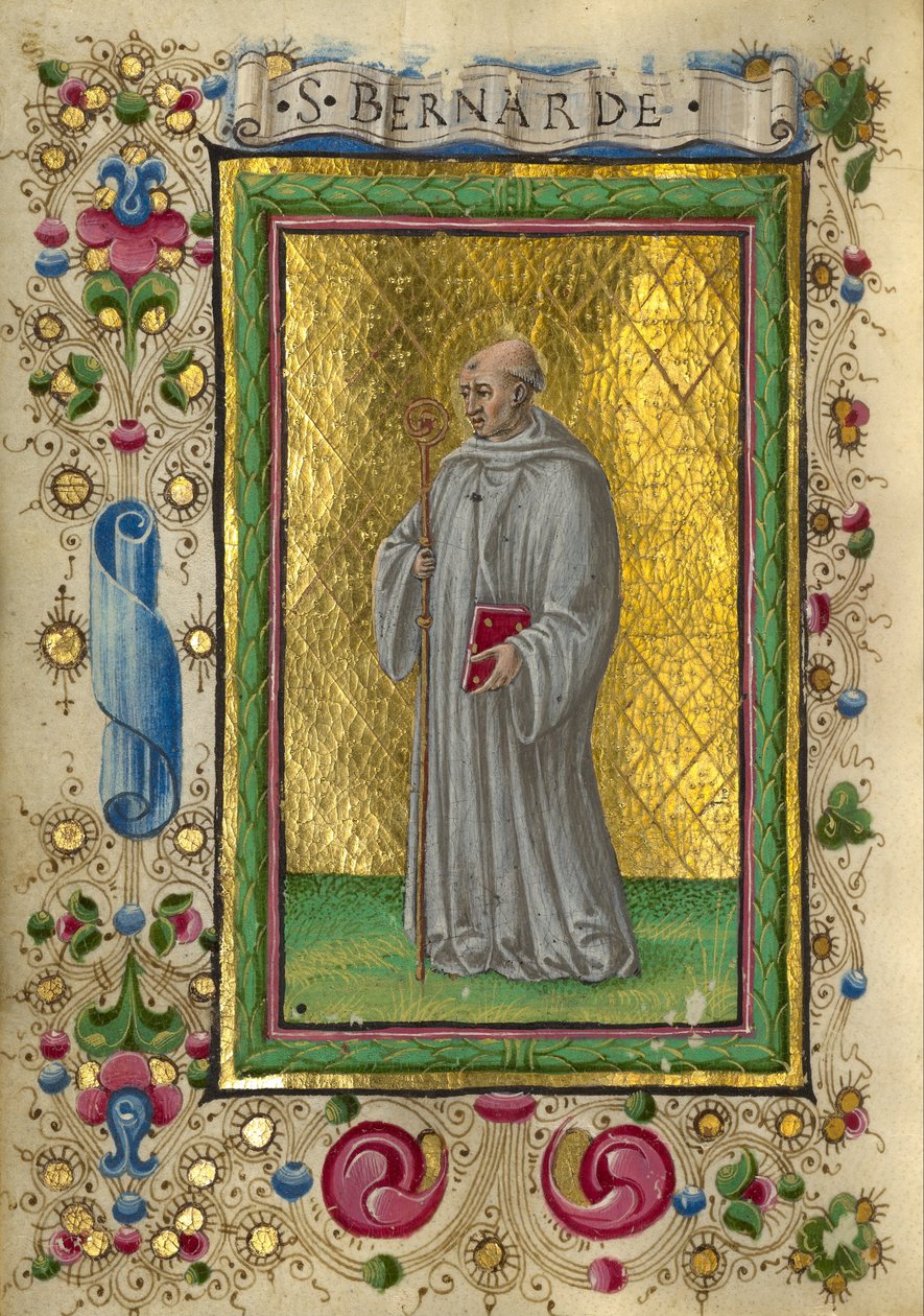 圣伯纳德 作者 塔迪奥·克里维利（Taddeo Crivelli）