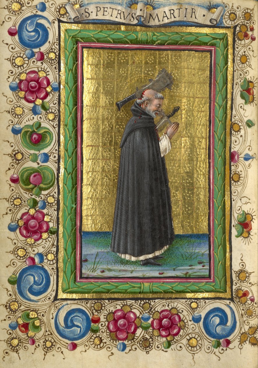 圣彼得烈士 作者 塔迪奥·克里维利（Taddeo Crivelli）