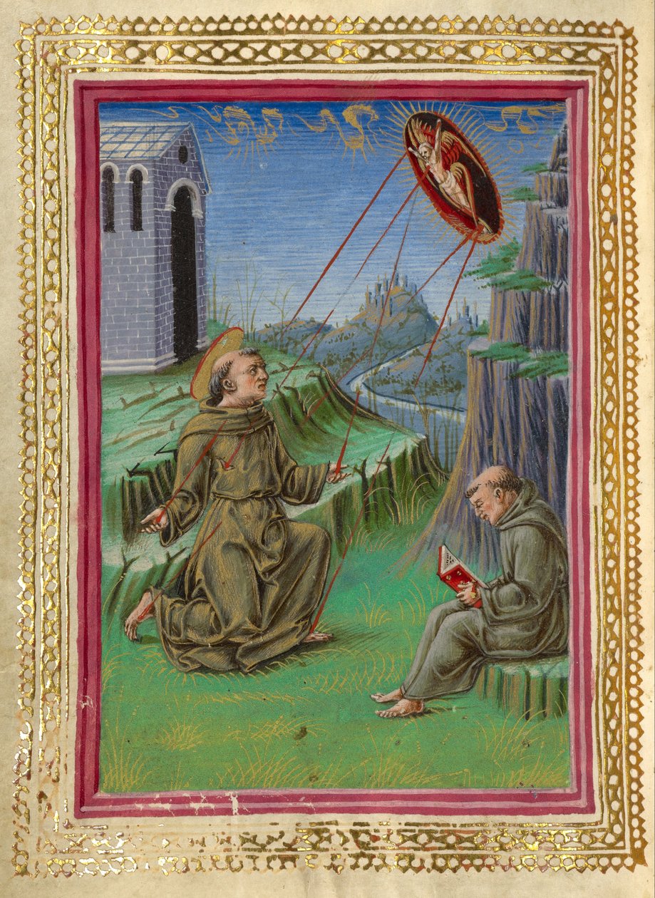 圣弗朗西斯的耻辱化 作者 塔迪奥·克里维利（Taddeo Crivelli）