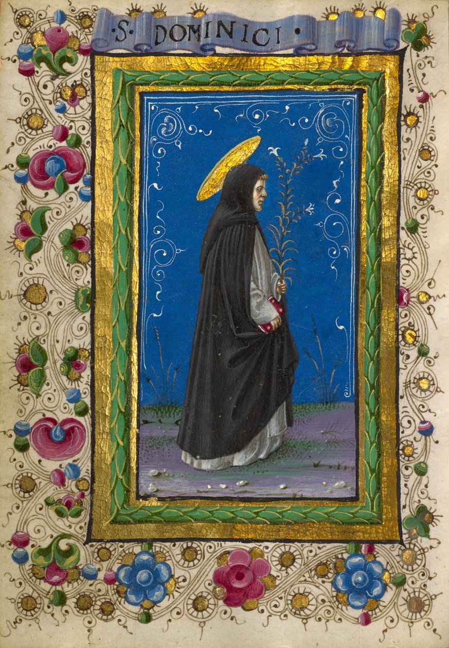 圣多米尼克 作者 塔迪奥·克里维利（Taddeo Crivelli）