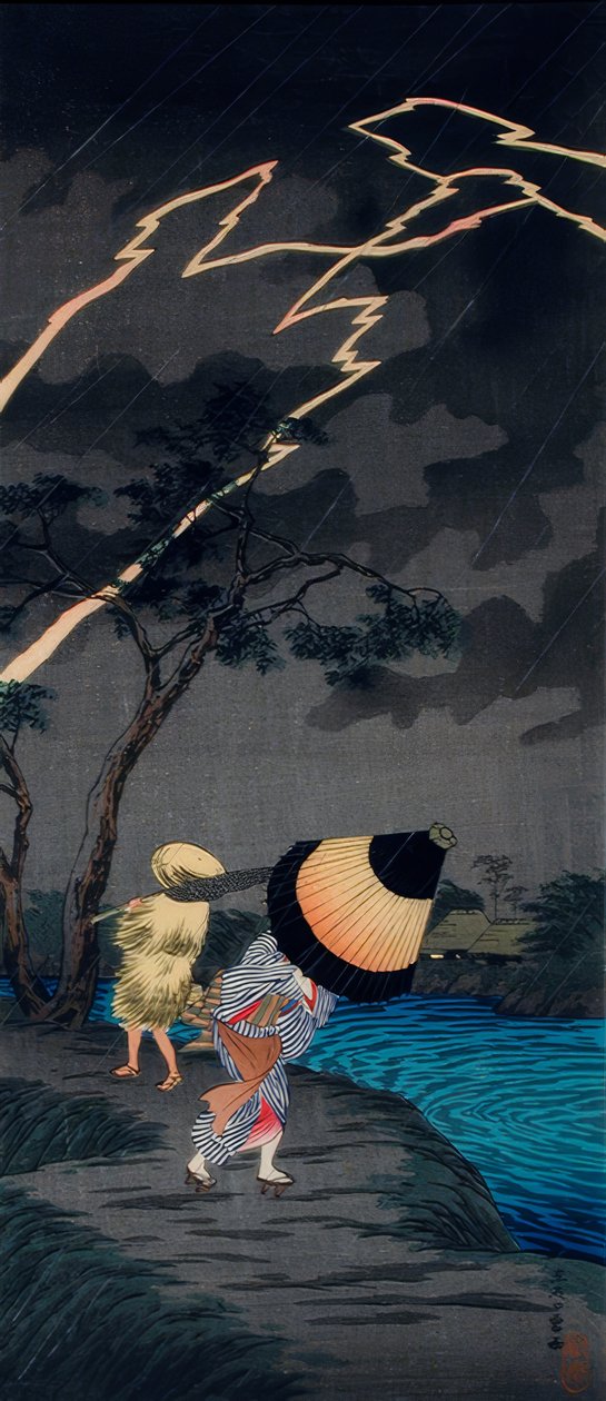 立石附近的雷暴 作者 高桥弘明