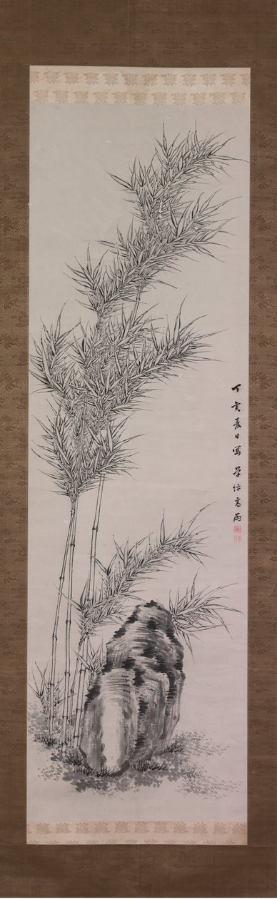 夏天的竹子，1827年。 作者 高桥宗平
