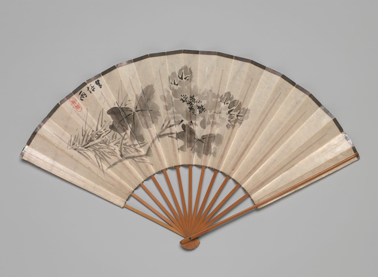牡丹，19世纪。 作者 高桥宗平