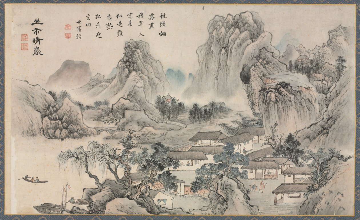 潇湘胜景 作者 塔尼文乔