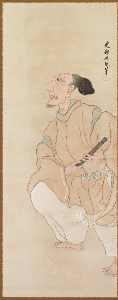 流派人物c。 1816。 作者 Tatabe Socho