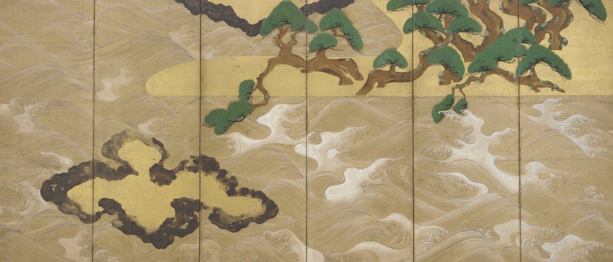 松岛的海浪（2） 作者 田原谷宗达