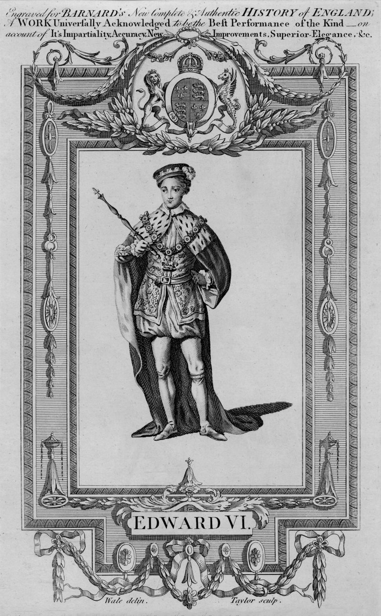 爱德华六世（Edward VI），1554年。 作者 泰勒