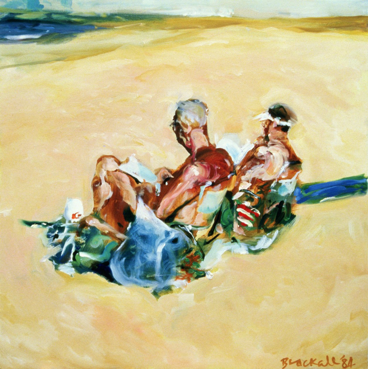 Sidney Beach Bums，1984 作者 泰德·布莱克（Ted Blackall）