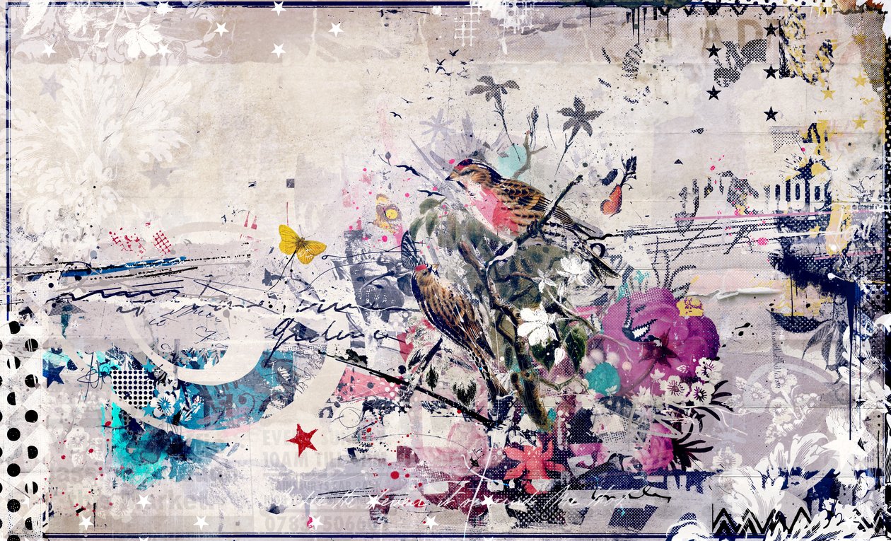 更大更好，2014（画布拼贴） 作者 泰斯·阿尔伯斯