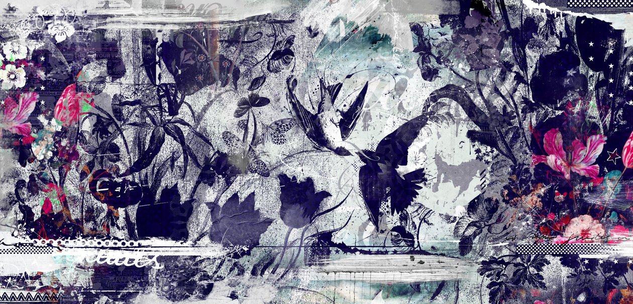 兄弟情谊，2015（布面混合媒介） 作者 泰斯·阿尔伯斯