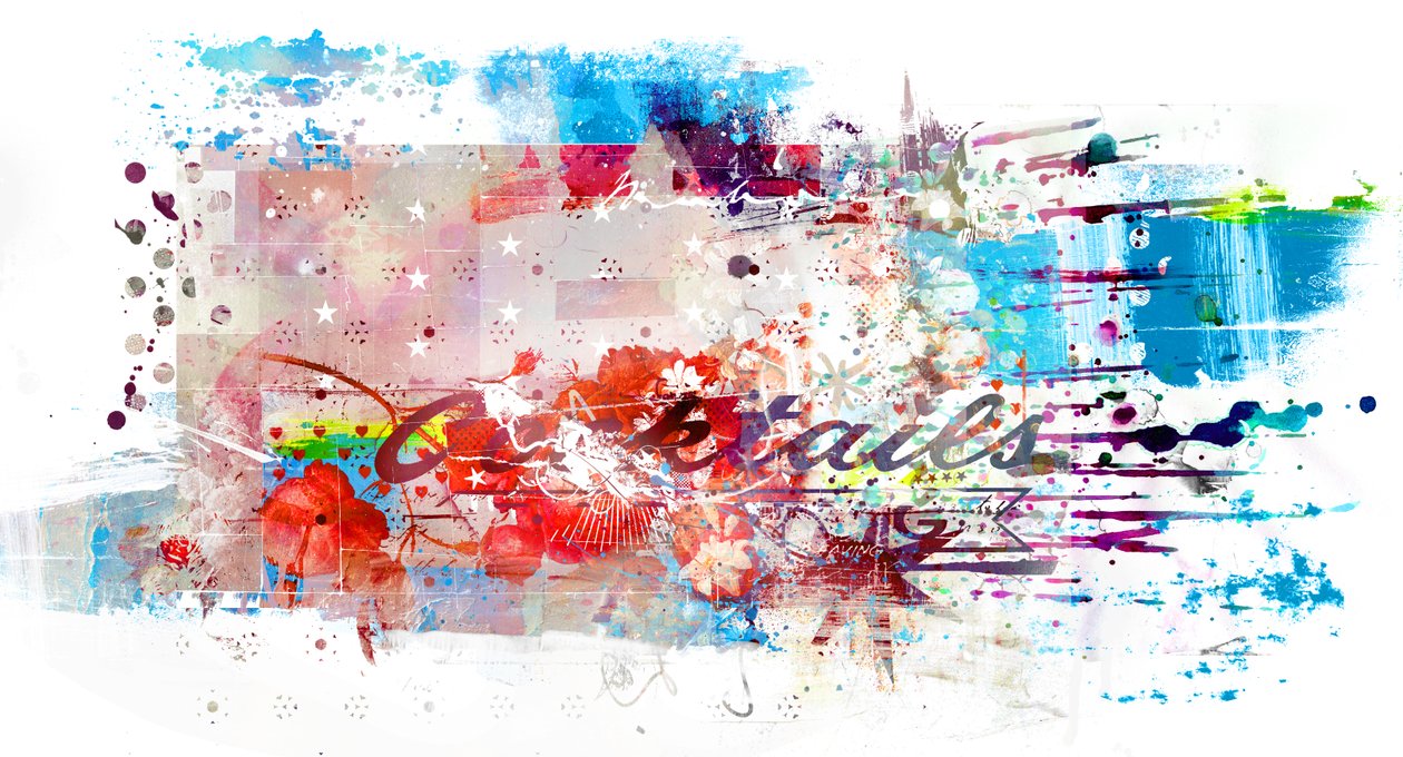 鸡尾酒，2016（画布拼贴） 作者 泰斯·阿尔伯斯