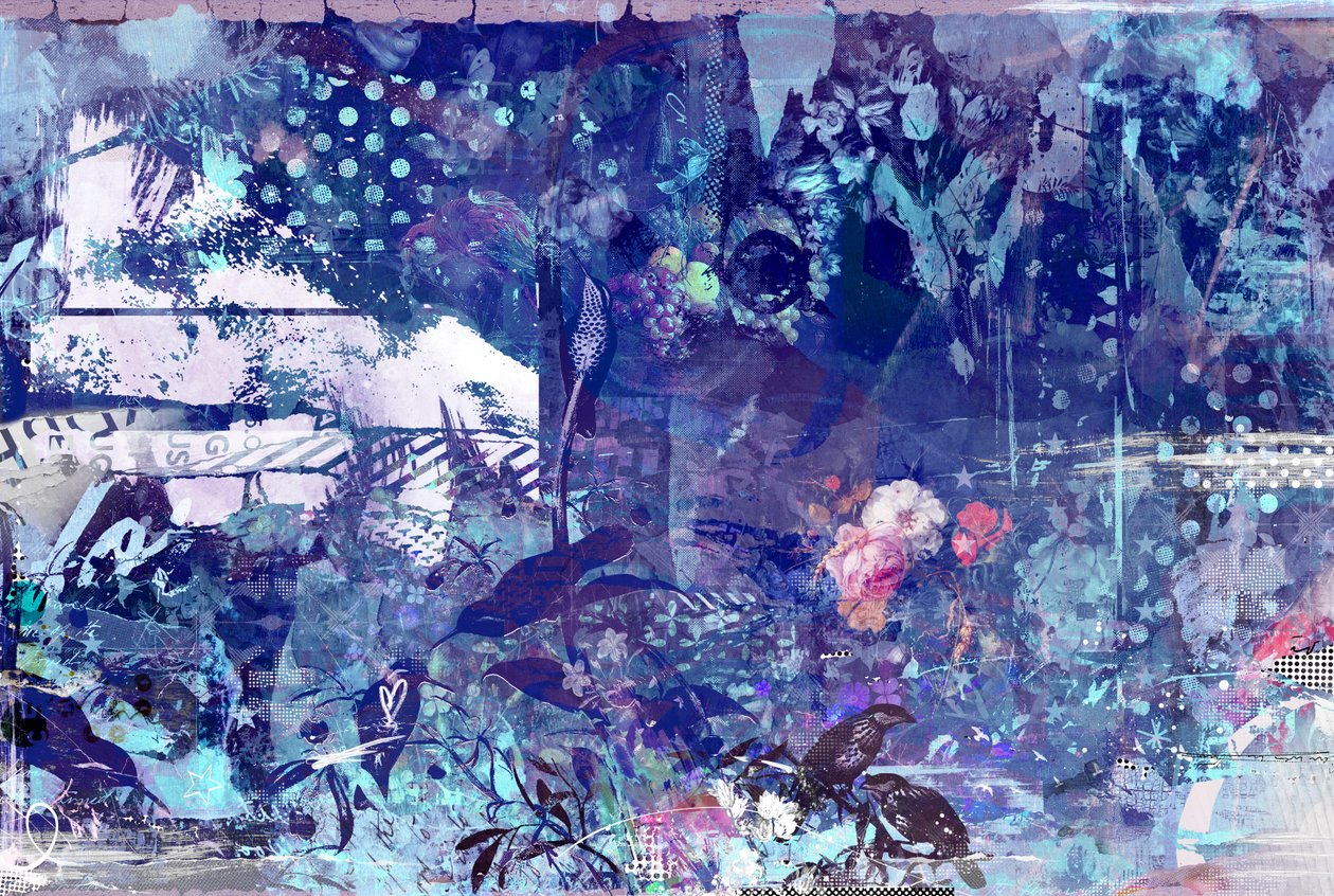 获得皇家，2015（画布拼贴） 作者 泰斯·阿尔伯斯