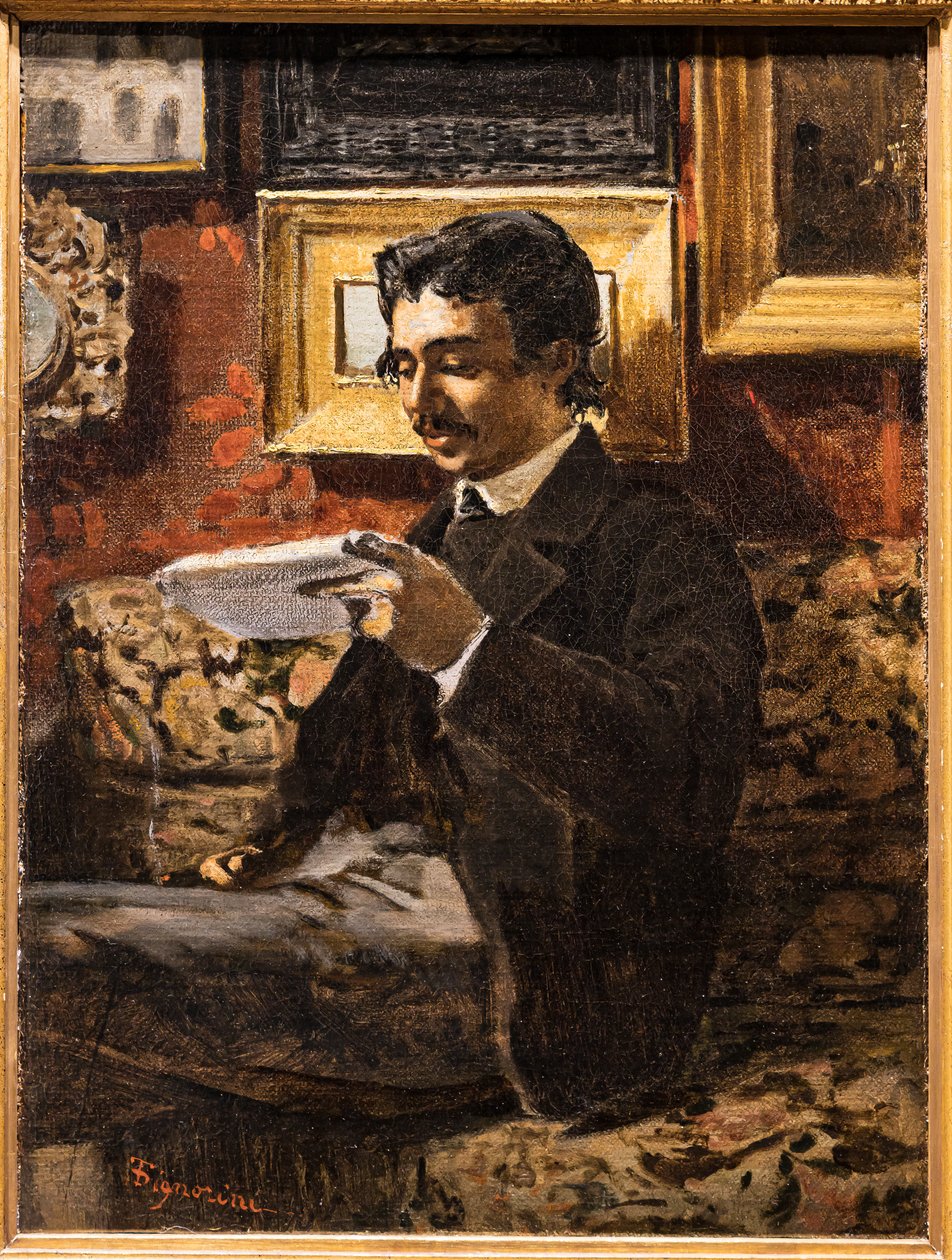 读书人 作者 Telemaco Signorini