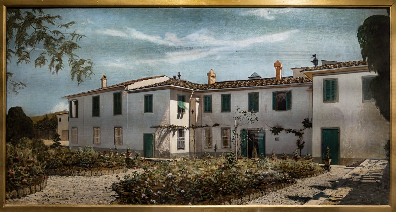 托斯卡纳别墅 作者 Telemaco Signorini