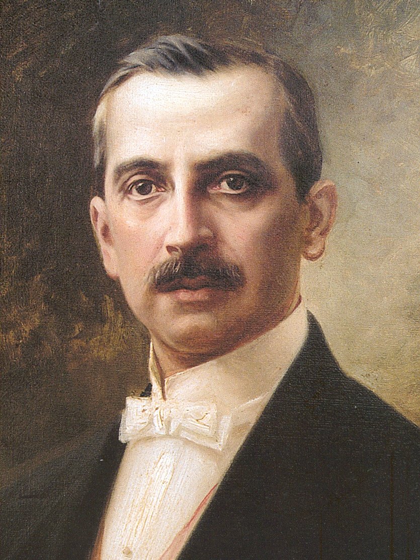 哈维尔普拉多和Ugarteche 1871-1921，秘鲁政治家和老师的肖像 作者 Teófilo卡斯蒂略
