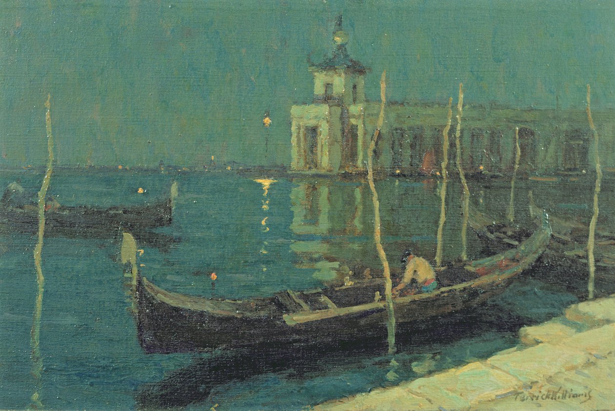 Dogana之夜，威尼斯 作者 特里克·威廉姆斯