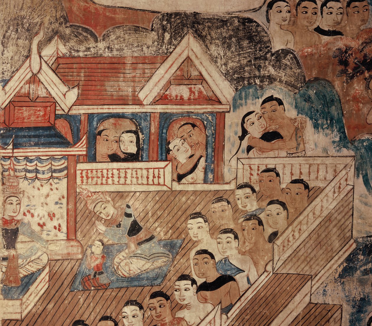 壁画细节 作者 泰国学校