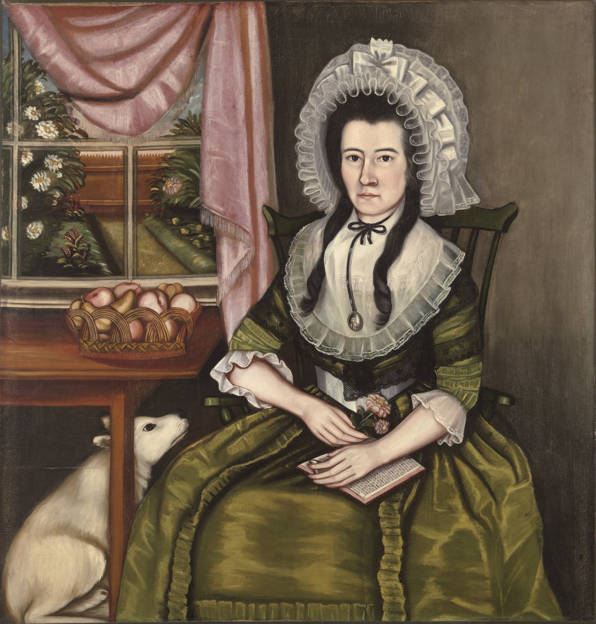 Hezekiah Beardsley夫人，1788-90 作者 比尔兹利·利姆纳（Beardsley Limner）