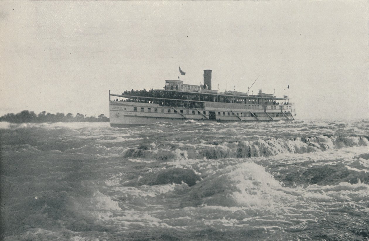 拉欣拉皮兹（Lachine Rapids），1916年 作者 黎塞留和安大略省航行公司