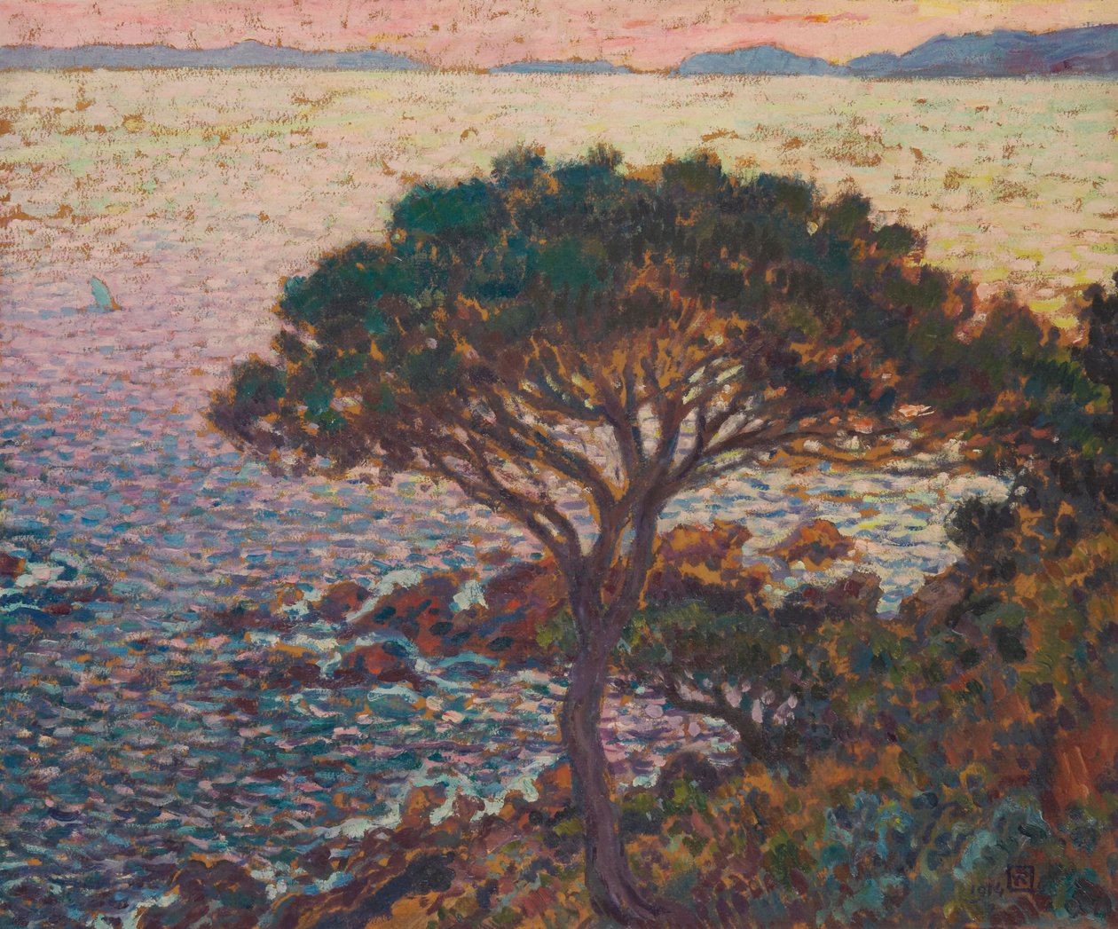  作者 范·雷塞尔伯格（Théovan Rysselberghe）