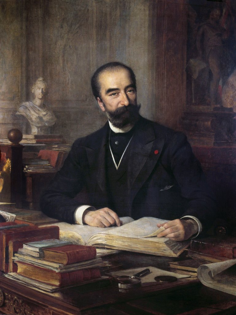 法国总统玛丽·弗朗索瓦·萨迪·卡诺的肖像（1837-1894） 作者 塞巴德·查特兰
