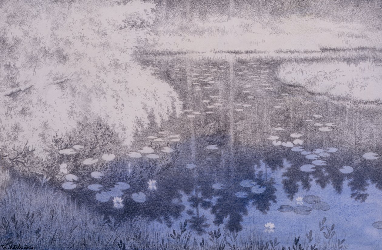 斯瓦特布代尔有一个池塘 作者 西奥多·基特尔森