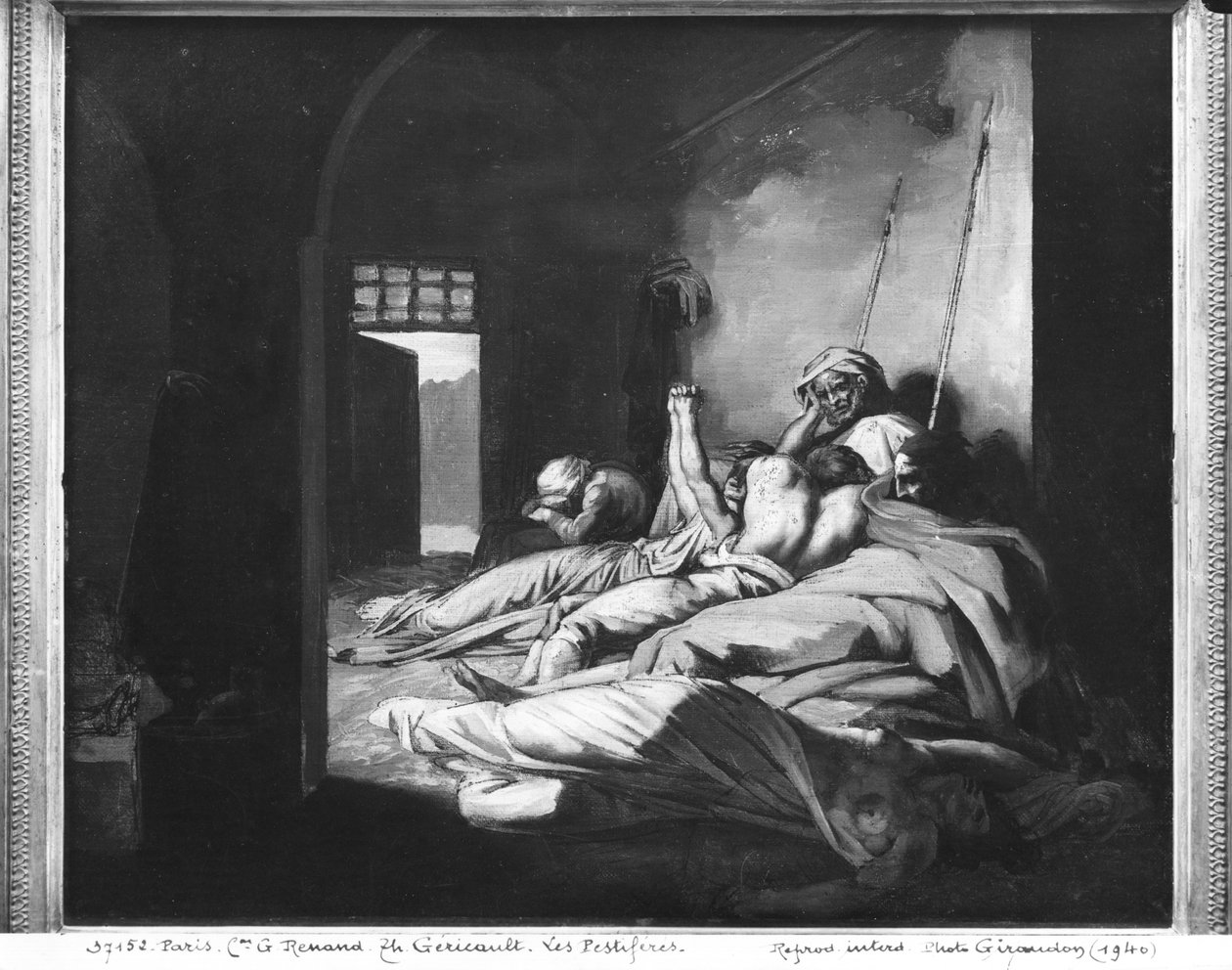 瘟疫受害者 作者 西奥多·杰里科（Theodore Gericault）