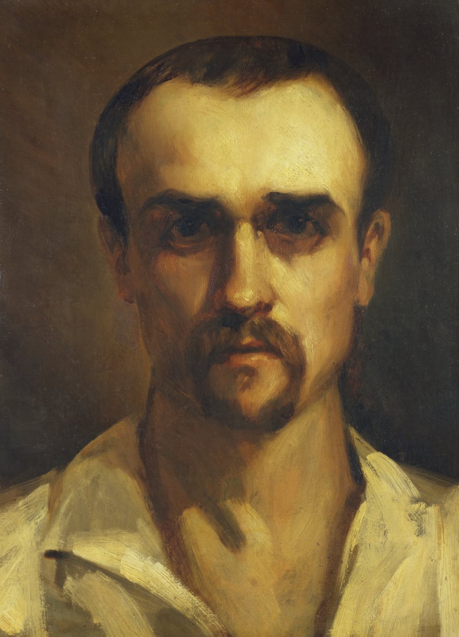一个男人的肖像 作者 西奥多·杰里科（Theodore Gericault）