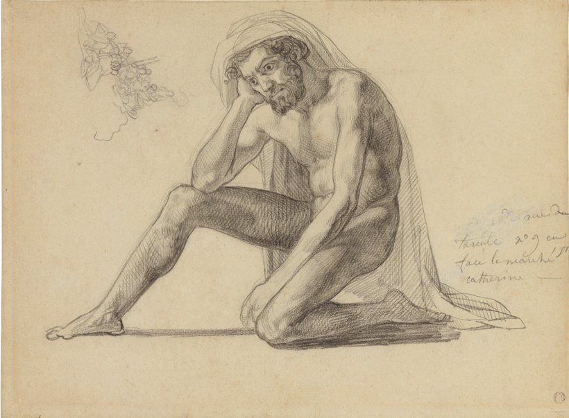 研究美杜莎筏中的父亲 作者 西奥多·杰里科（Theodore Gericault）