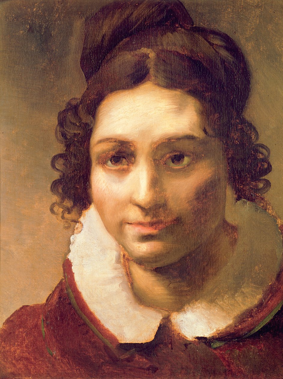 Suzanne或肖像被认为是Alexandrine-Modeste Caruel de Saint-Martin，艺术家的姨妈，1817年 作者 西奥多·杰里科（Theodore Gericault）