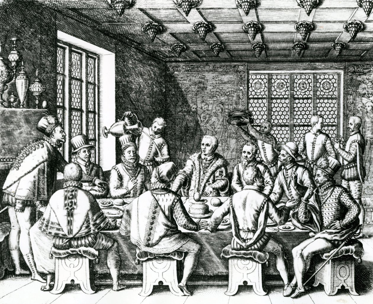 克里斯托弗·哥伦布的蛋的故事（1450-1506）1585-88 作者 西奥多·德布瑞