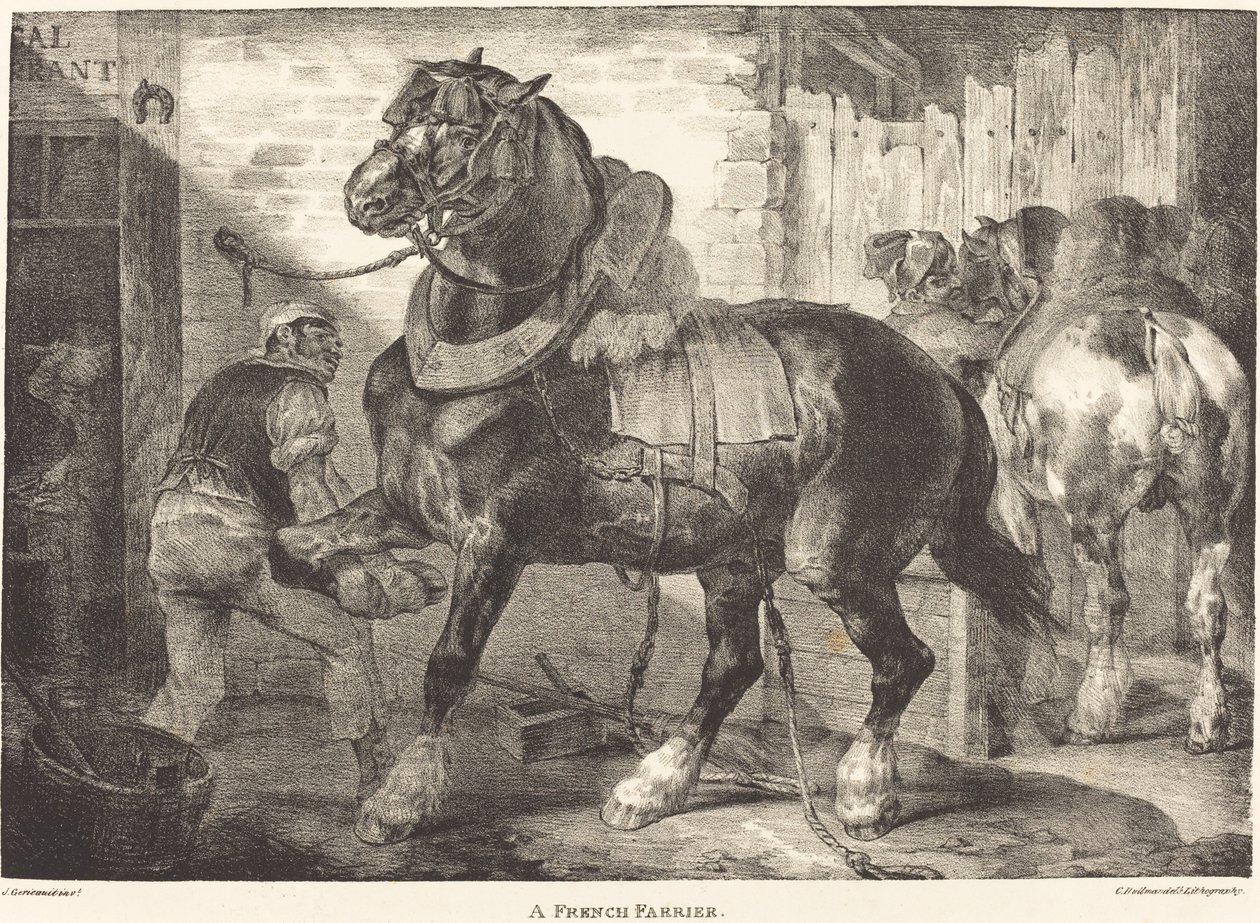 一位法国法医 作者 西奥多·杰里科（Theodore Gericault）