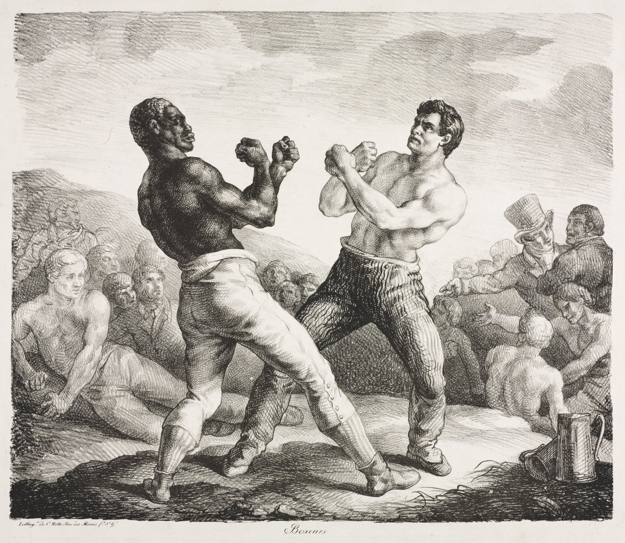 拳击手 作者 西奥多·杰里科（Theodore Gericault）