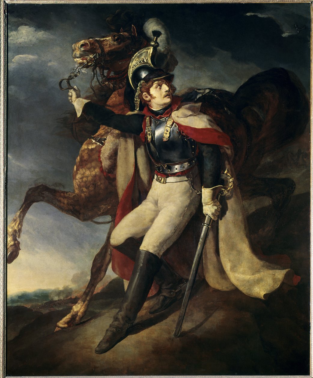 魁尔斯--布面油画 作者 西奥多·杰里科（Theodore Gericault）