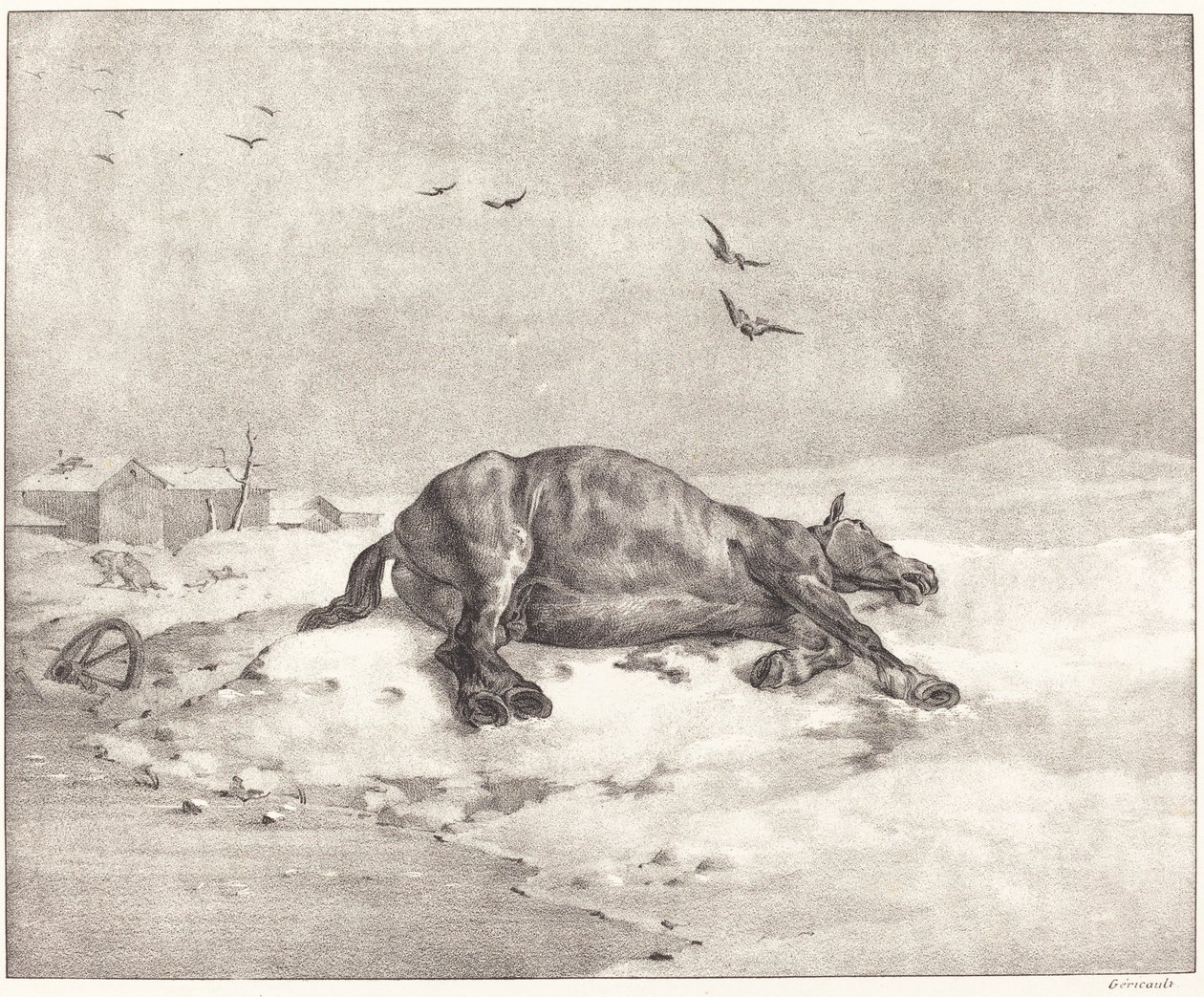 死马当活马医 作者 西奥多·杰里科（Theodore Gericault）