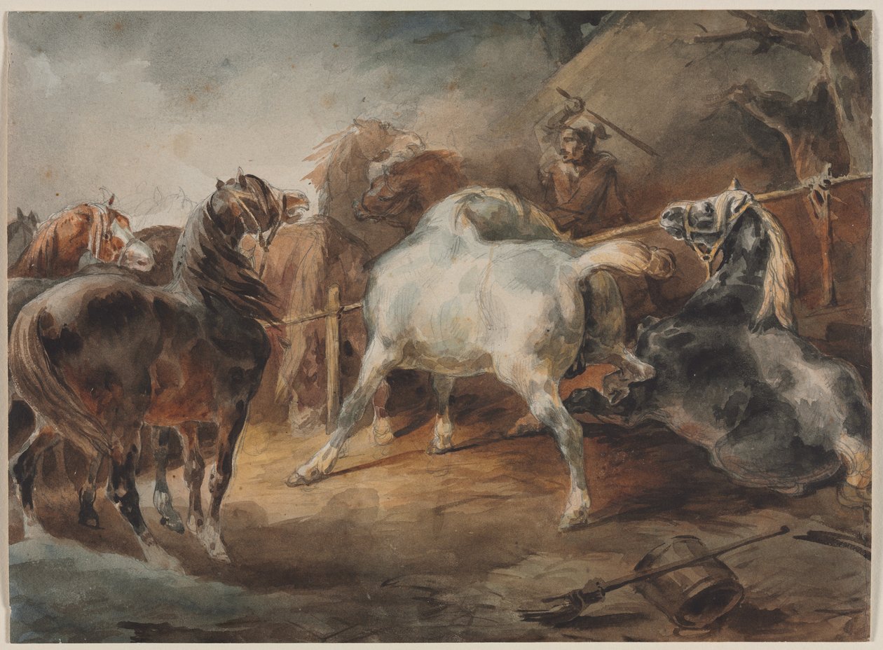 斗马c。 1820年。 作者 西奥多·杰里科（Theodore Gericault）