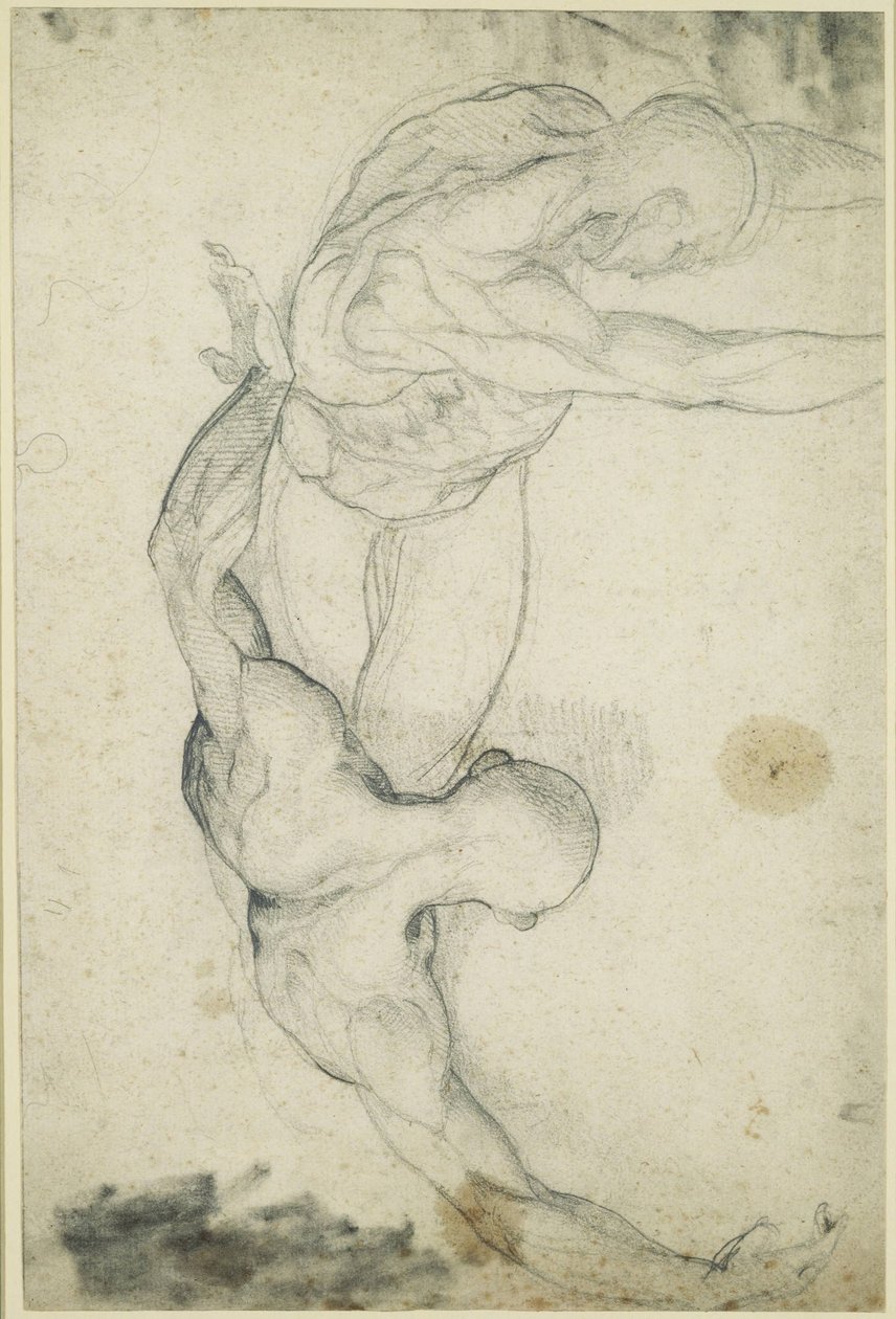 热里科 - 《美杜莎之筏》研究，1818 年 作者 西奥多·杰里科（Theodore Gericault）