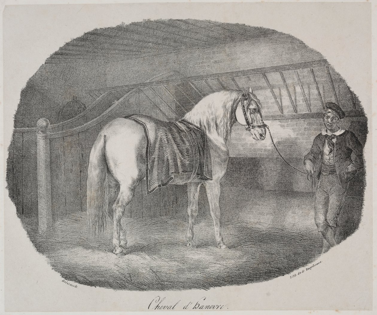 汉诺马 作者 西奥多·杰里科（Theodore Gericault）