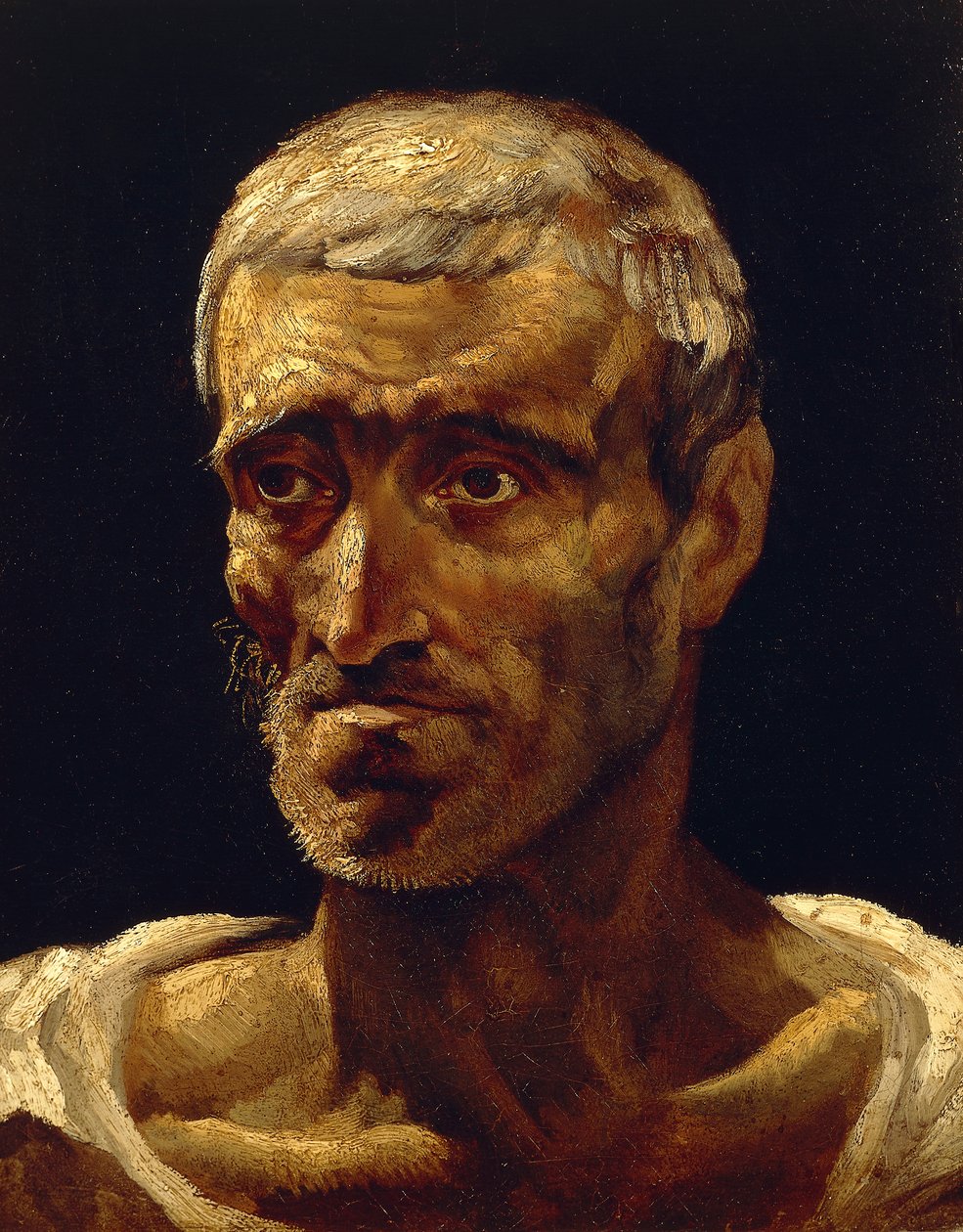 遇难者的头部 作者 西奥多·杰里科（Theodore Gericault）