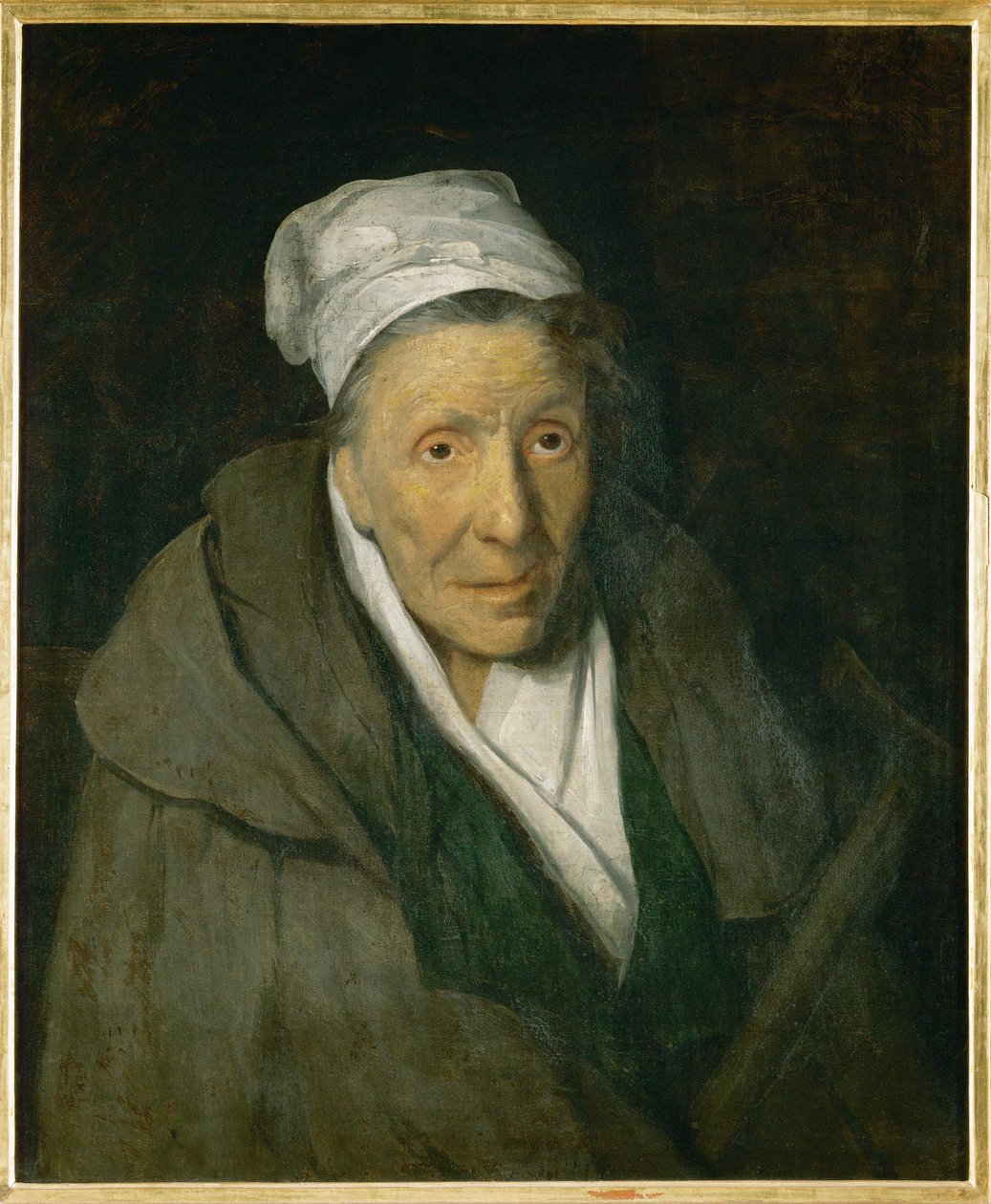 La folle monomane du jeu - 赌博狂躁症妇女... 作者 西奥多·杰里科（Theodore Gericault）